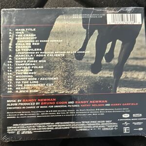 SEABISCUIT Randy Newman original motion picture Soundtrack CD 2003 Decca Sealed